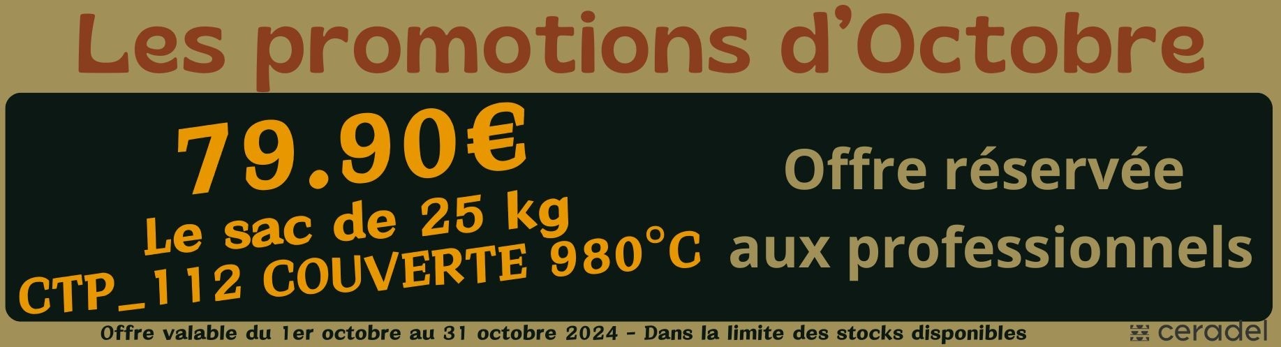 Offre promotionnelle CTP_112